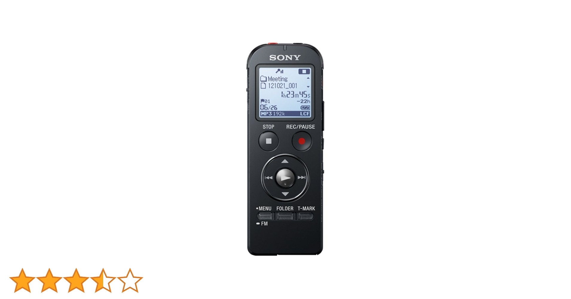 ソニー ステレオICレコーダー FMチューナー付 8GB ブラック ICD-UX565F/B w17b8b5 Amazon | SONY ステレオICレコーダー FMチューナー付 8GB